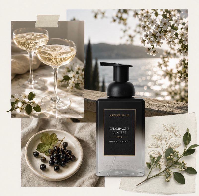 NO.1 Champagne Lumiere ATELIER TI-NE skumsåpe